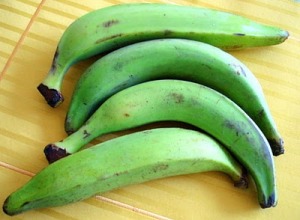 green bananas
